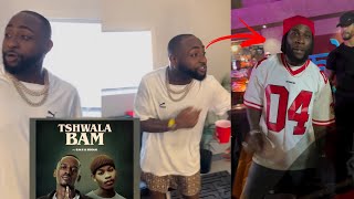 Davido Removed from Tshwala Bam Remix as the Replace him with Burna boy [upl. by Shapiro]