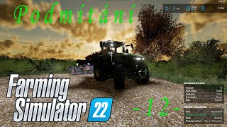 Farming Simulator 22 12 Podmítání po pšenici Timelapse [upl. by Sperry]