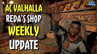 AC Valhalla  REDAs SHOP WEEKLY UPDATE  10th Sept 2024 [upl. by Urian]