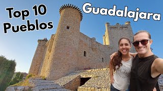 🔴 Los 10 PUEBLOS más Bonitos que ver en GUADALAJARA Castilla la Mancha 4K  España [upl. by Aihtebat]