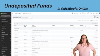 Undeposited Funds Account in QuickBooks Online [upl. by Wren]