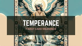 Temperance Tarot Card Meaning Finding Balance amp Harmony 🌈⚖️ [upl. by Yelyab560]