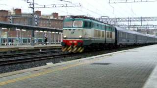 EN 313 quotLunaquot in transito a Roma Tiburtina E656 [upl. by Pirnot64]