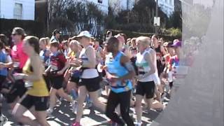 Virgin London Marathon  2013 Green Start [upl. by Llegna]