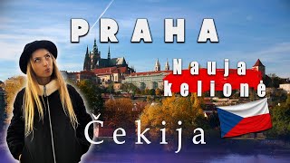 PRAHA  Gražiausias miestas Europoje Kelionė savaitgaliui 1 dalis [upl. by Haletky994]