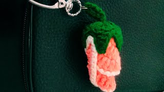 Easy crochet keyring pattern beginners friendly [upl. by Tomlinson]