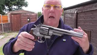 UMAREX SampW M29 BB REVOLVER SHOOTING REVIEW 29072022 [upl. by Molini]