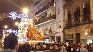 Cabalgata de Reyes Sevilla 2016 [upl. by Adnolehs]