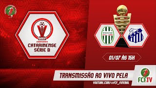 AO VIVO  METROPOLITANO X CARAVAGGIO  CAMPEONATO CATARINENSE SÉRIE B 2023 [upl. by Yrallam]