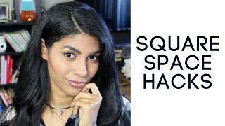 5 Hacks for Your Squarespace Website  Freelance Friday Ep 12 [upl. by Naerol]