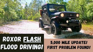 Mahindra Roxor Flash Flood Problem Found 5000 Mile Update [upl. by Leroj]