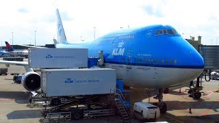 TRIP REPORT  KLM 747400 ECONOMY COMFORT  Toronto to Amsterdam  Full Flight [upl. by Samalla]