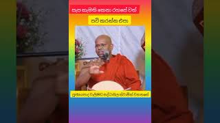 සැප කැමති කෙනා රහසේ වත් පවි කරන්න එපා ven welimada saddhaseela thero [upl. by Yelha]