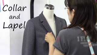 How to sew a jacket collar and lapel [upl. by Oneg495]