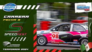 Fecha 8  Súper Turismos Light  CARRERA  AHR SpeedFest  Copa Notiauto 2024 [upl. by Nyleda]