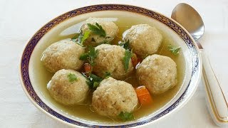 Best Matzo Ball Recipe  How to Make Matzo Balls  JOY of KOSHER with Jamie Geller [upl. by Ahsitul]