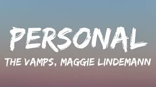 The Vamps Maggie Lindemann  Personal Lyrics  Lyrics Video [upl. by Aleron80]