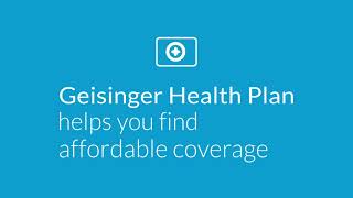 Health Insurance 101 with Geisinger Health Plan Affordable Coverage Options Explained [upl. by Sonstrom]