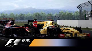 F1 2010 gameplay sizzle video [upl. by Chace]