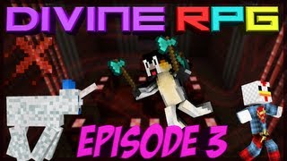 Divine RPG Modded Lets Play  Part 3  First Boss Fight The Watcher [upl. by Haceber]