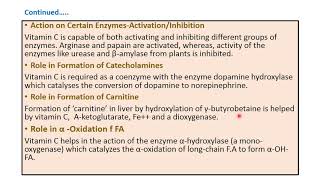 Vitamin C with case study amp NEET PG Questions [upl. by Gnni465]