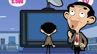 Beans New FlatScreen TV  Mr Bean Animated  Full Episode Compilation  Mr Bean World [upl. by Nosyk]