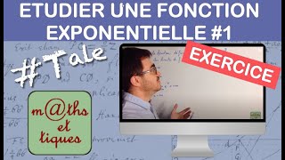 Etudier une fonction exponentielle 13  Limites  Terminale [upl. by Garry]