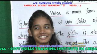 AMERICAN ACCENT TRAINING INSTITUTE IN CHENNAI  ACCENT TRAINING 1 PH9840674165 [upl. by Aniahs]