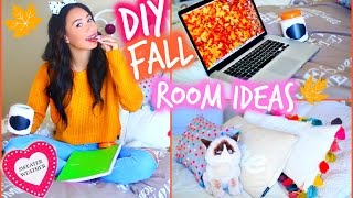 Make your Room Cozy for Fall DIY Room Decorations For Cheap  MyLifeAsEva [upl. by Lucila]