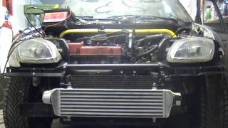 4performance  seicento 11 turbo DRAG start [upl. by Peugia]