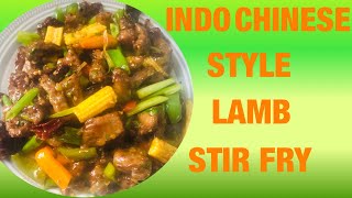 Simple Lamb Stir Fry Recipe [upl. by Calesta24]