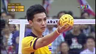 THAKOR 30th Kings Cup Sepaktakraw Mens Team B Set1 [upl. by Sahpec938]