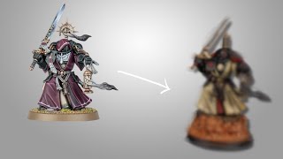 Converting the New Dark Angels Inner Circle companions to BLACK TEMPLARS [upl. by Harley]