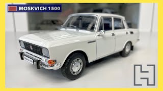 124 Moskvich 1500  Automobile de neuitat Nr 56  Hachette Unboxing [upl. by Anelyak433]