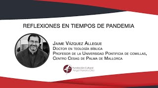 A LA PREGUNTA ¿QUIÉN MATÓ A JESÚS NOS RESPONDE JAIME VÁZQUEZ ALLEGUE [upl. by Recnal]