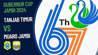 Tanjab Timur 0 vs 4 Muaro Jambi  PENYISIHAN GRUP GUBERNUR CUP 2024 [upl. by Korella]