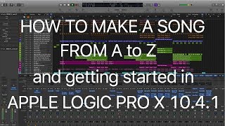 HOW TO MAKE A TRACK IN LOGIC PRO X  PART 01 VOSFR  French Subtitles [upl. by Mireielle957]