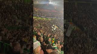 Celtic 31 Leipzig Celtic park erupts for Reo Hatate [upl. by Enreval]