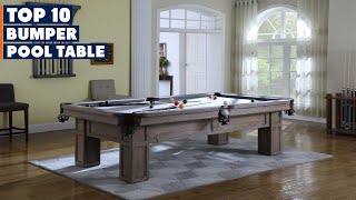 Top 10 Best Bumper Pool Tables in 2024  The Ultimate Countdown Reviews amp Best Picks [upl. by Mizuki]