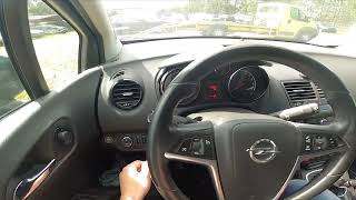 How to Change Headlights Position in Opel Meriva II  2010 – 2017   Adjust Headlights Height [upl. by Sitoiyanap]