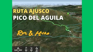 Ruta Ajusco Pico del Aguila  Run amp Hike  Senderismo Trail running [upl. by Lamp630]