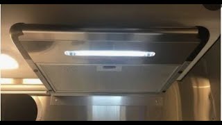 Baraldi Range Hood LED Light Repair video [upl. by Eikcim]