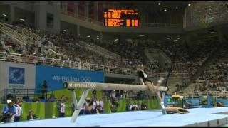 Svetlana Khorkina  Balance Beam  2004 Olympics All Around [upl. by Henni]