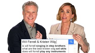 Will Ferrell amp Kristen Wiig Answer The Webs Most Searched Questions  WIRED [upl. by Irotal]