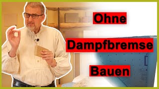 Ohne DAMPFBREMSE bauen geht das  hanfdämmung [upl. by Reeves716]