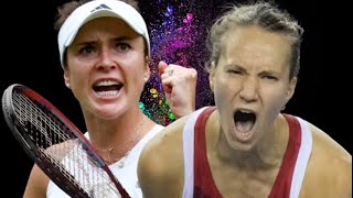 Elina Svitolina vs Viktorija Golubic  Australian Open 2024 [upl. by Shirline]