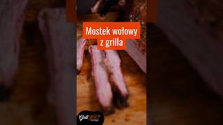 🔥 Mostek wołowy z grilla I PRZEPISY GRILL360 SHORTS [upl. by Ahteres]