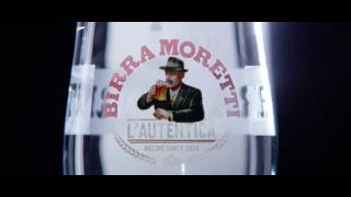 How to pour the perfect pint of Birra Moretti [upl. by Oinoitna91]