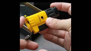 Cohiba Cigarette Tobacco Lighter 4 Torch Jet Flame Refillable With Punch Tool [upl. by Ttenrag]