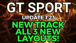 GT Sport Update 123 All 3 New Track Layouts  PS4 [upl. by Santiago]